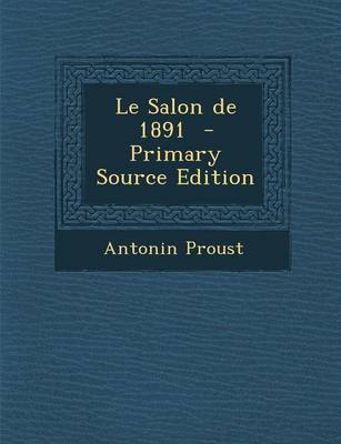 Book cover for Le Salon de 1891