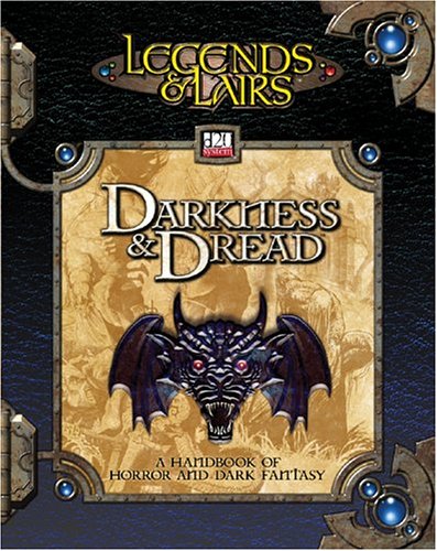 Book cover for Legends & Lairs: Darkness & Dread