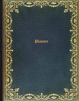 Book cover for Golden Teal Planner