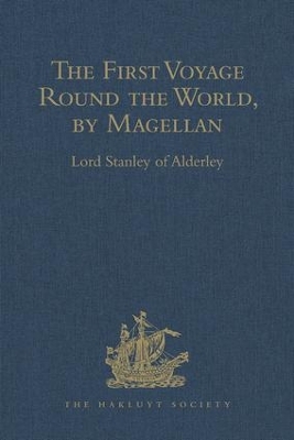 Book cover for The First Voyage Round the World, by Magellan