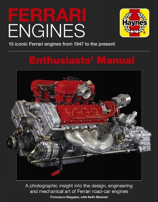 Book cover for Ferrari Engines Enthusiasts' Manual