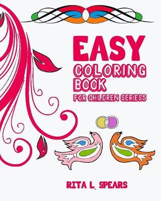 Book cover for Easy Coloring Book for Children Series5