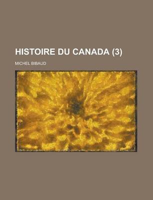 Book cover for Histoire Du Canada (3)