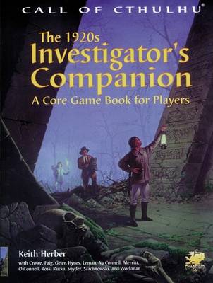 Book cover for 1920s Investigator's Campanion