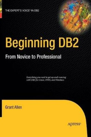 Cover of Beginning DB2