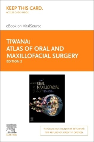 Cover of Atlas of Oral and Maxillofacial Surgery - Elsevier E-Book on Vitalsource (Retail Access Card)