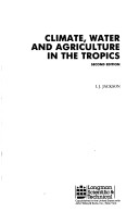 Book cover for Jackson: *Climate* Water & Agriculture I