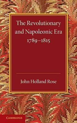 Cover of The Revolutionary and Napoleonic Era 1789-1815