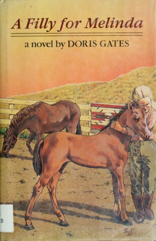 Book cover for Gates Doris : Filly for Melinda