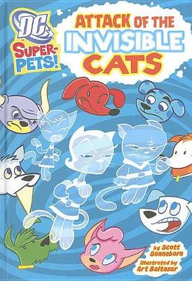 Book cover for Dc Super Pets Attack of the Invisible Cats