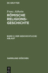 Book cover for Der Geschichtliche Ablauf