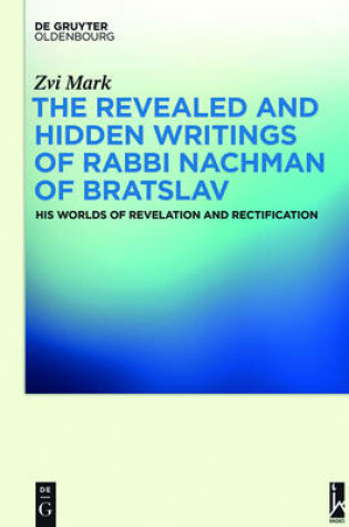 Cover of The Revealed and Hidden Writings of Rabbi Nachman of Bratslav