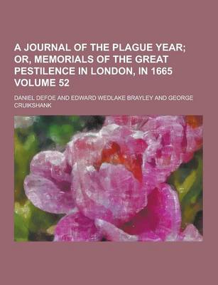 Book cover for A Journal of the Plague Year Volume 52