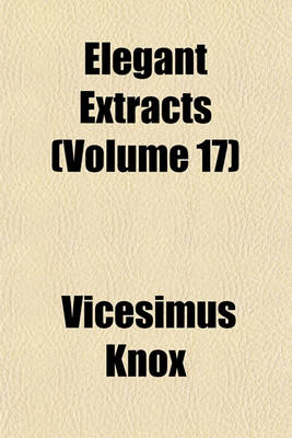 Book cover for Elegant Extracts (Volume 17)