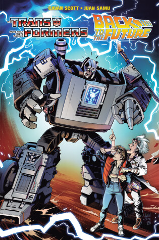 Cover of Transformers/Back To The Future