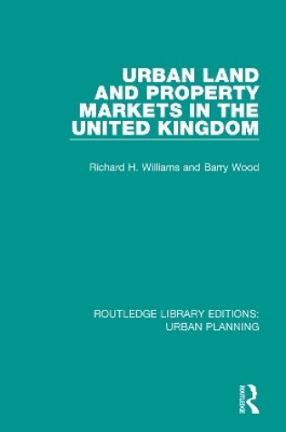 Cover of Urban Land and Property Markets in the United Kingdom