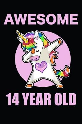 Book cover for 14th Birthday Dabbing Unicorn