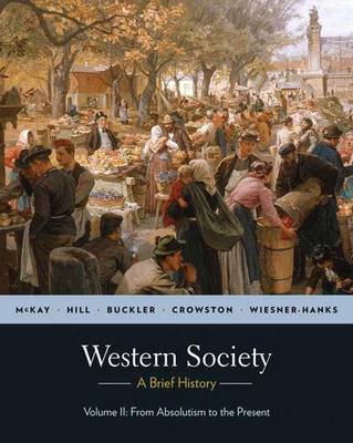 Book cover for Western Society: A Brief History, Volume II