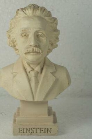 Cover of Sculpture of Albert Einstein - Blank Lined Notebook