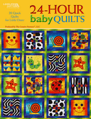 Book cover for 24-hour Baby Quilts