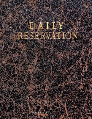 Book cover for Daily Restaurant Reservation