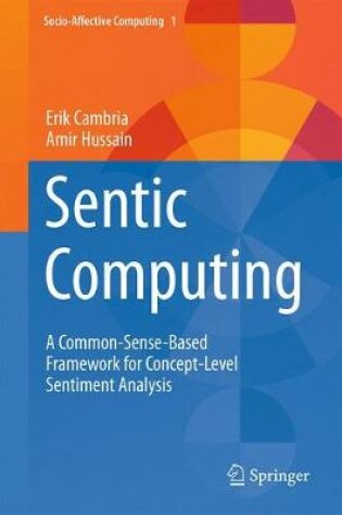 Cover of Sentic Computing