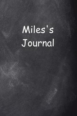 Cover of Miles Personalized Name Journal Custom Name Gift Idea Miles