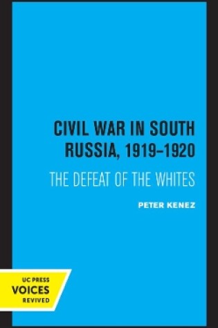 Cover of Civil War in South Russia, 1919-1920