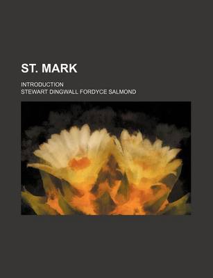 Book cover for St. Mark; Introduction