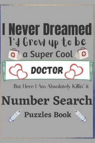 Cover of Doctor Number Search Puzzles Book