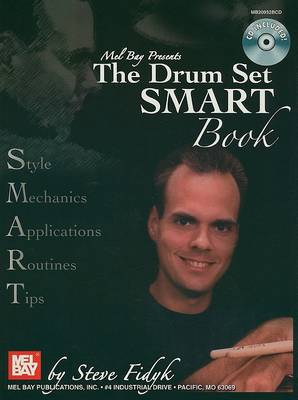 Book cover for The Drum Set Smart Book