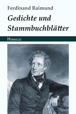 Book cover for Gedichte Und Stammbuchblätter