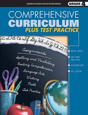 Book cover for Comprehensive Curriculum Plus Test Practice, Grade 4