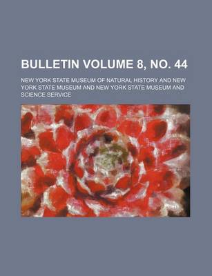 Book cover for Bulletin Volume 8, No. 44