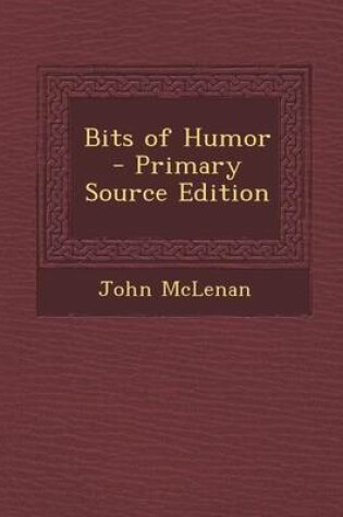 Cover of Bits of Humor