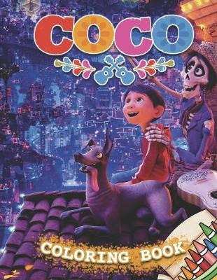 Book cover for COCO Coloring Book