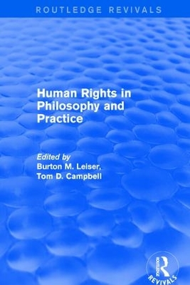 Cover of Revival: Human Rights in Philosophy and Practice (2001)