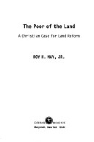 Cover of The Poor of the Land