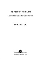 Book cover for The Poor of the Land