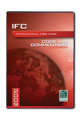 Cover of 2009 International Fire Code Commentary CD