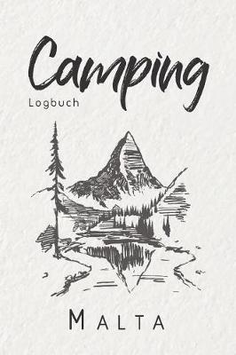 Book cover for Camping Logbuch Malta