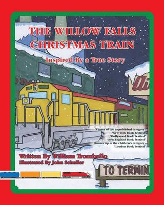 Book cover for The Willow Falls Christmas Train