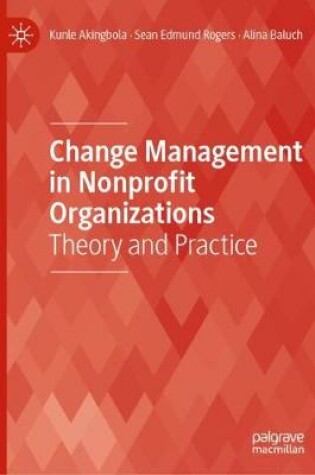 Cover of Change Management in Nonprofit Organizations