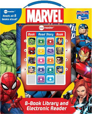 Book cover for Marvel: Me Reader 8-Book Library and Electronic Reader Sound Book Set