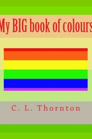 Cover of My BIG book of colours