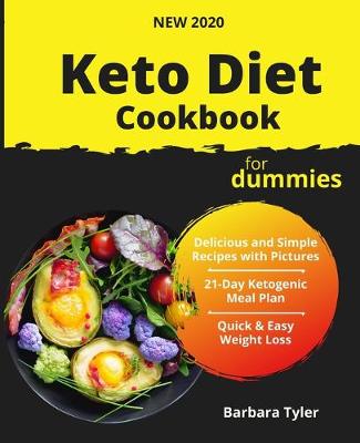 Book cover for Keto Diet Cookbook for Dummies