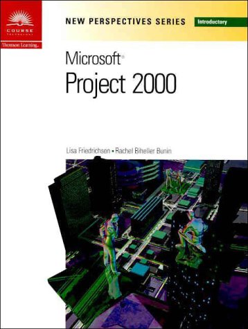 Book cover for New Perspectives on Microsoft Project 2000