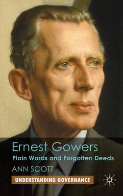 Book cover for Ernest Gowers