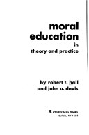 Book cover for Moral Education in Theory and Practice