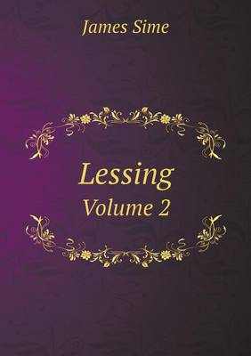 Book cover for Lessing Volume 2